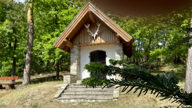 Hubertuskapelle in Klein Burgstall, © Weinstraße Weinviertel