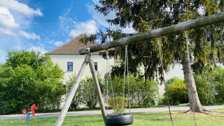 Ein Platz für Kinder zum Austoben, © Weinstraße Weinviertel