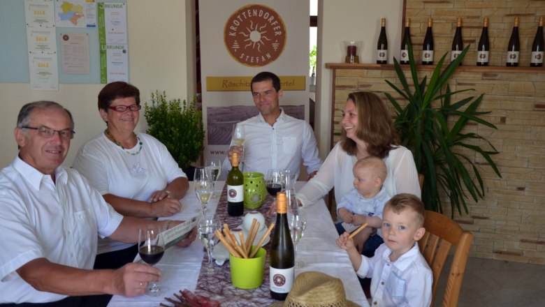 Familie, © Weingut Krottendorfer