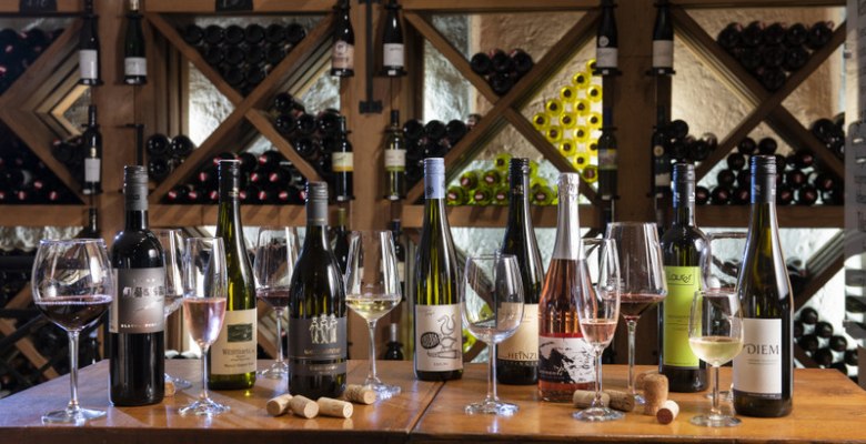 Große Weinvielfalt in der Gebietsvinothek im Althof Retz, © GAS Rupert Mühlbacher