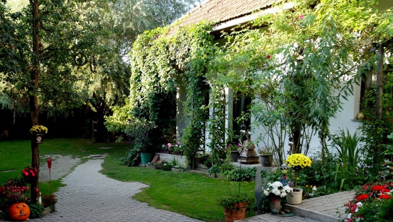 Idyllischer Innenhof, © Erlebnishof Huber