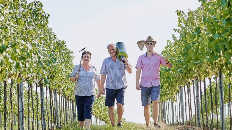 Winzerfamilie Humer, © Martin Sommer