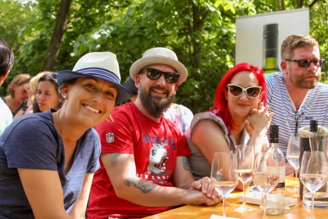 Spa&szlig; und gute Laune beim Weinwandertag ist garantiert, &copy; Toni Holzreiter