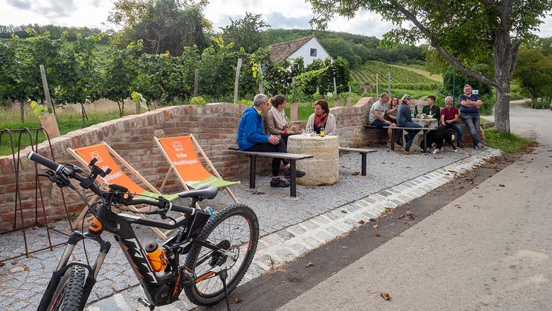 Keller-Wohlfühlplatz Mailberg, © Initiative Pulkautal / Mödl