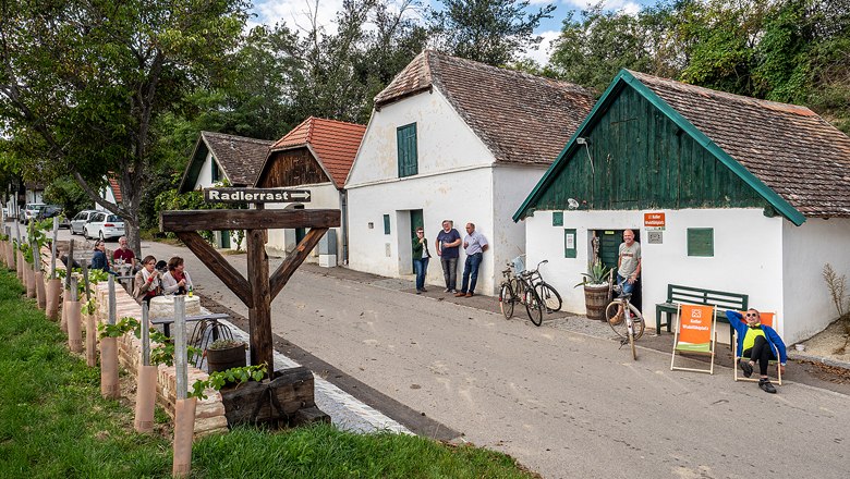 Keller-Wohlfühlplatz Mailberg, © Initiative Pulkautal / Mödl