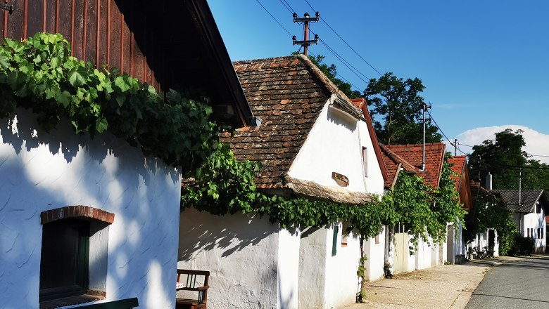 Kellergasse in Hadres, © Weinstraße Weinviertel